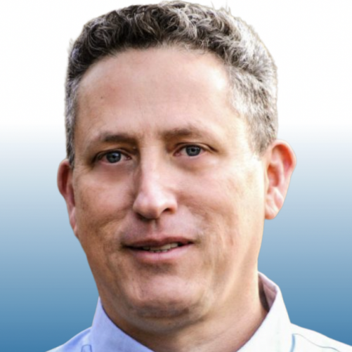 Male Equity team member in light blue shirt, professional headshot
